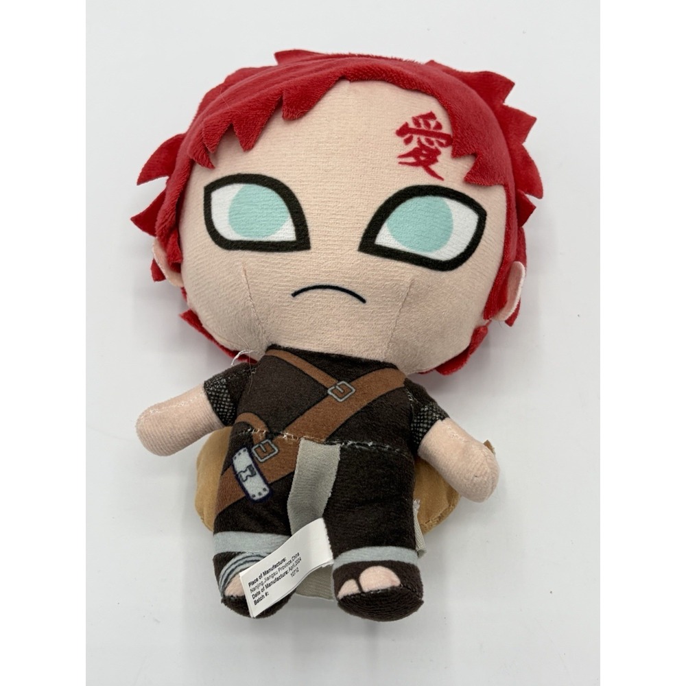 Naruto Plush Toy GAARA 8 Inch Tall Official Viz Media Stuffy‎ Stuffed Toy